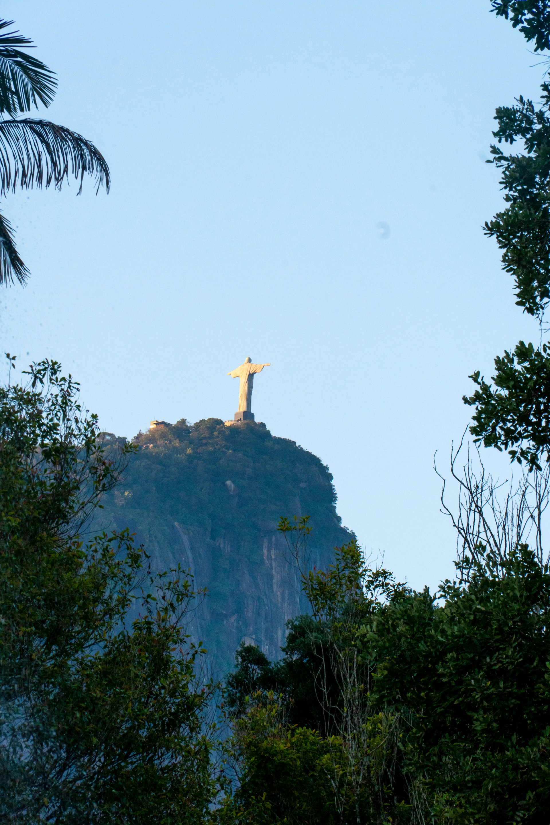 Christ the Redeemer statue overlooking Rio de Janeiro
