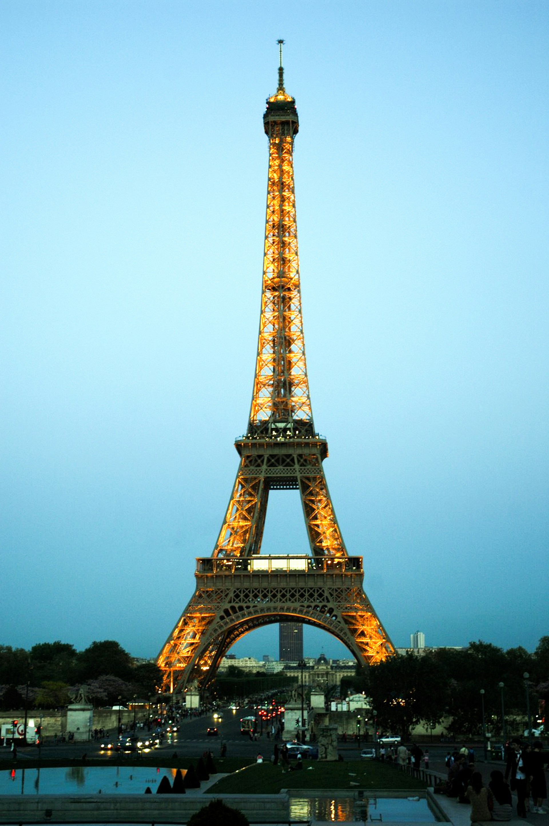 The Eiffel Tower at Night