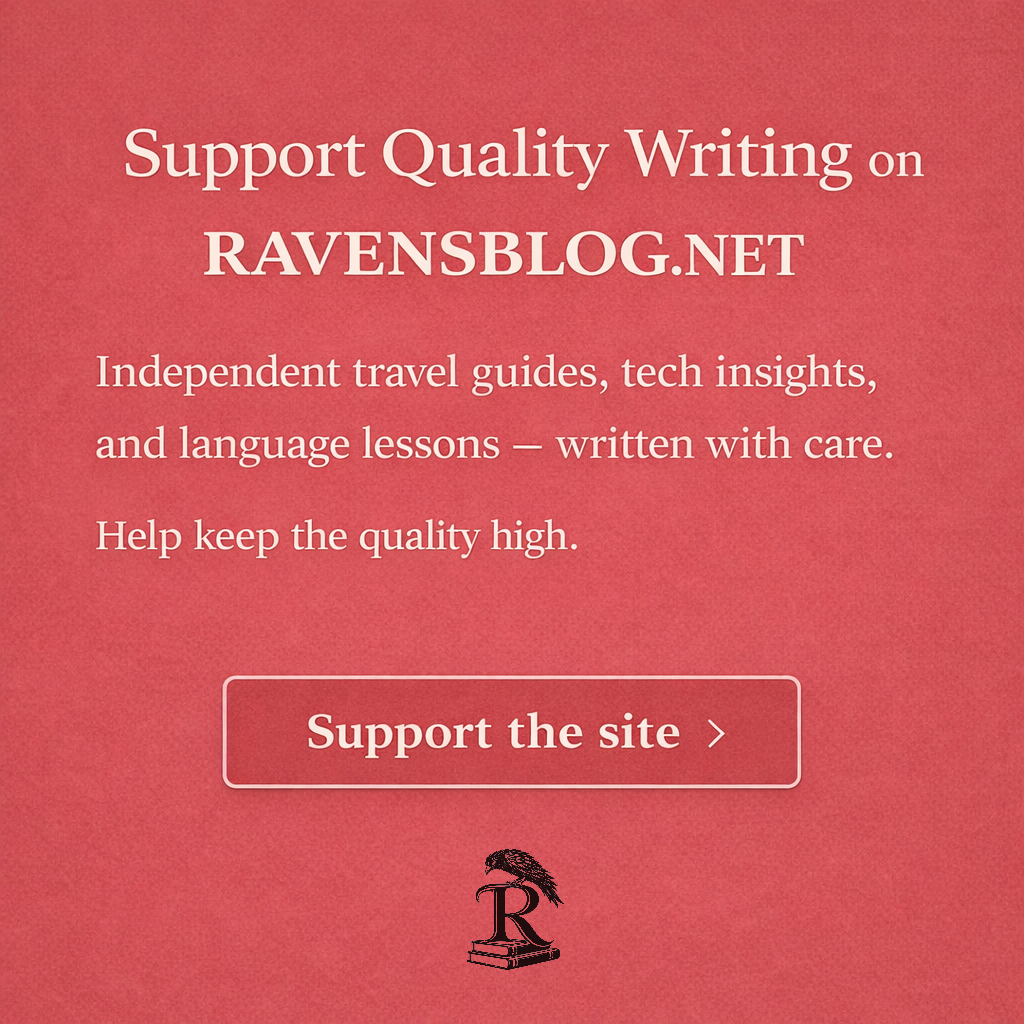 Support Ravensblog.net with a PayPal donation