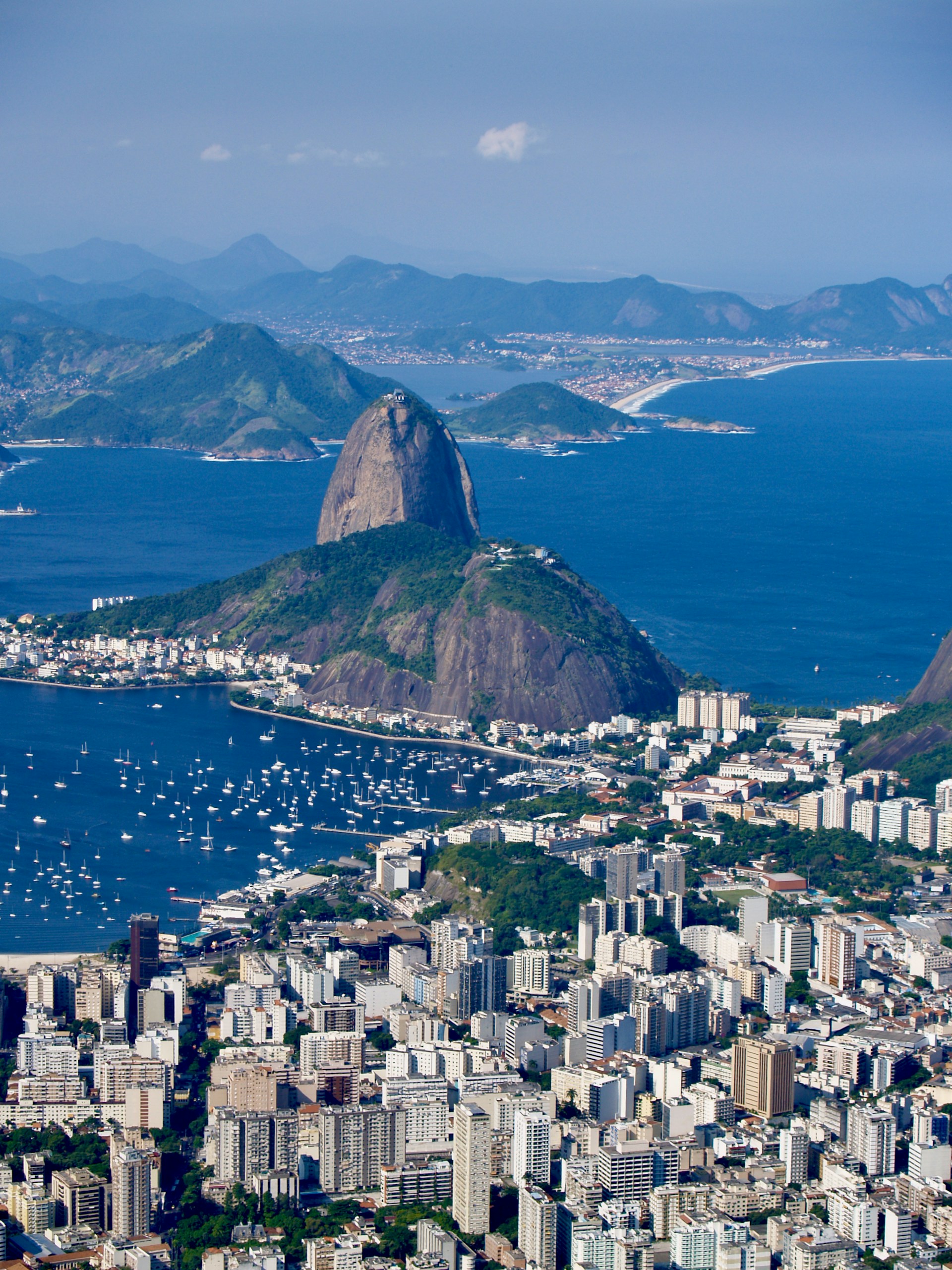 Rio de Janeiro, Brazil - view across to Sugar Loaf Mountain